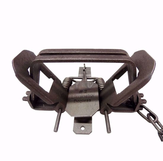 thumbnail image 2 of NO-BS K.O. K9 X-TREME Dogless Offset Wolf Foothold Trap – Metal Coil Spring, Choose Your Style 2 of 4